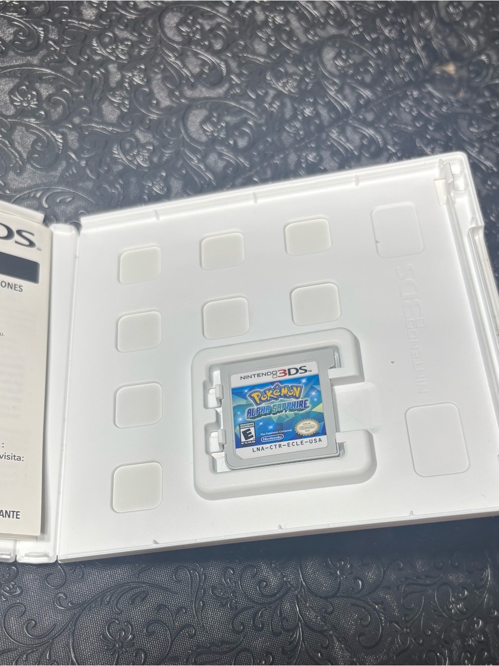 Nintendo Pokémon Alpha Sapphire (3DS) - Blue Game Case - Picture 4 of 4